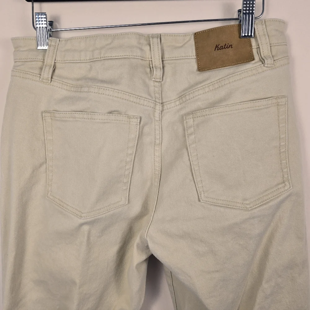 Katin Classic Straight 6 Pocket Beige Denim Jeans. Mens 30/30